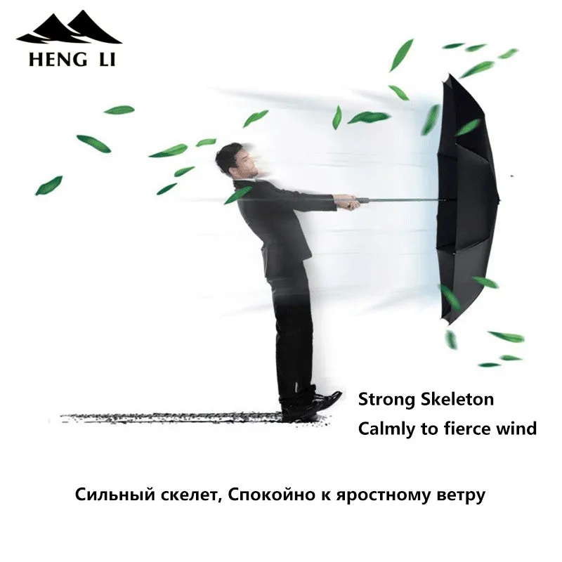 125CM Windproof Automatic Umbrella