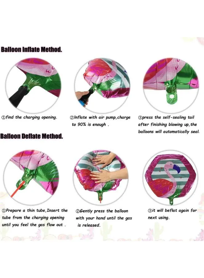 18-Inch Rainbow Happy Birthday Foil Balloon - Vibrant Party Decoration for Adults and Kids - Perfect for Birthdays, Anniversaries, and Baby Showers - Pink Theme