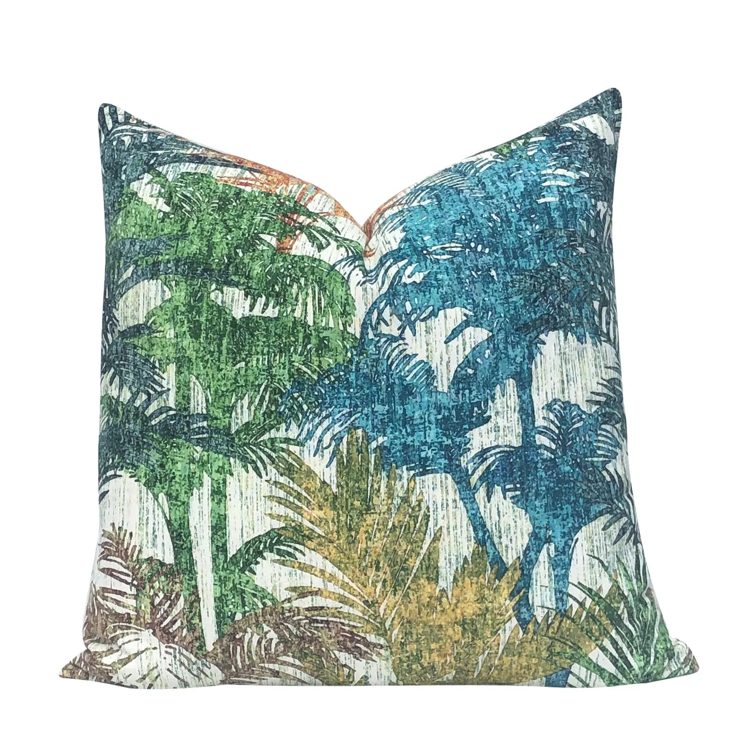 20in Rainbow Palms Pillow Cover, Multi