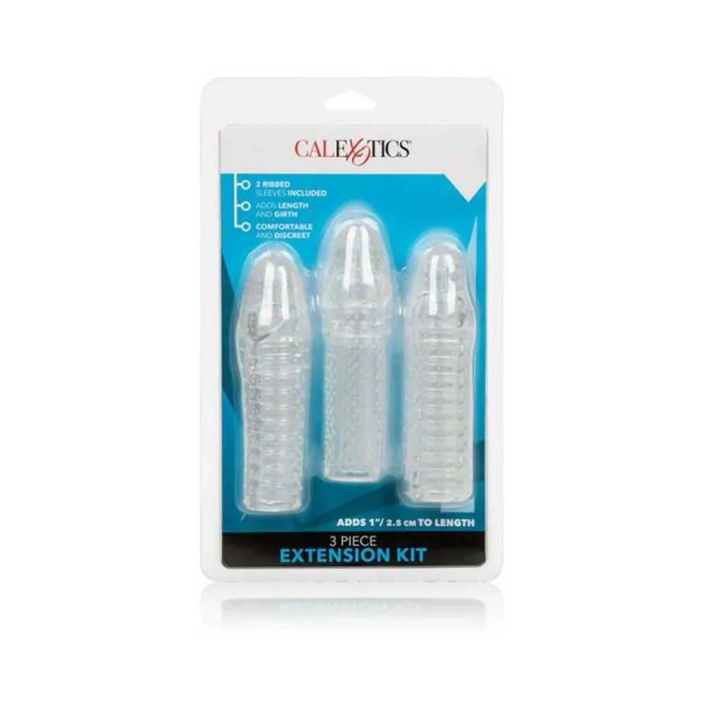3 Piece Extension Kit Clear