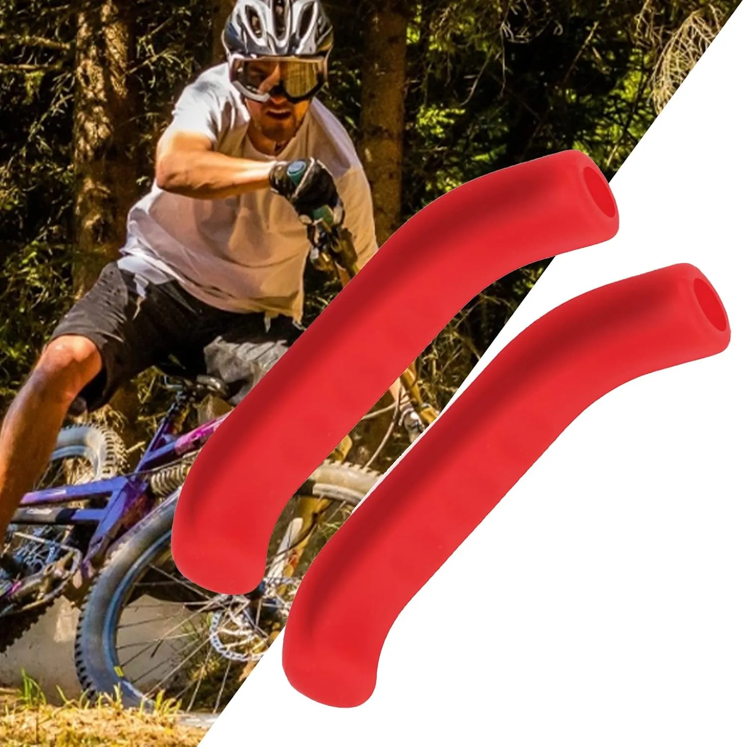 5 Colors Universal Bike Brake Handle Sleeve Waterproof Bike Brake Lever Cover Silicone Grips for Road Bike m