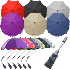 ABC Designs 3 in 1 Stroller Pram Parasol Umbrella Canopy Triple Adjust Fully Universal