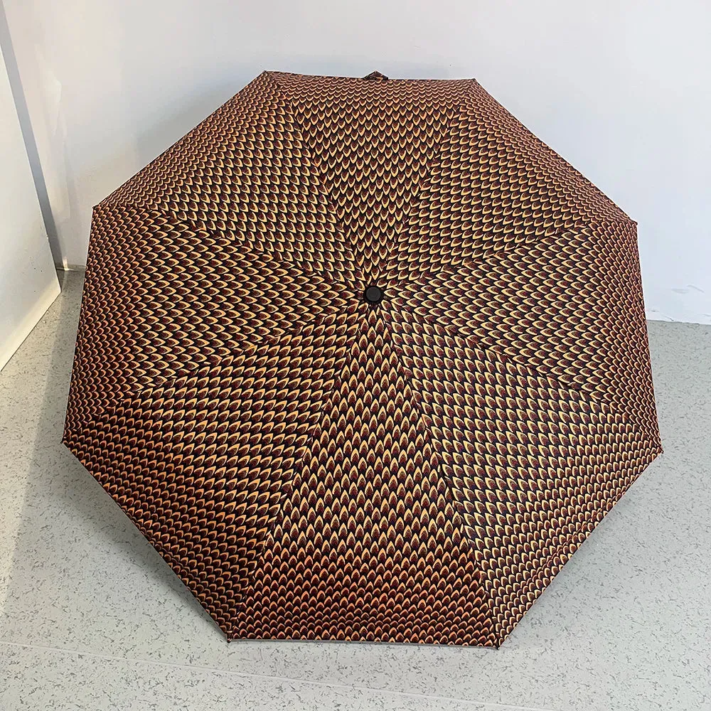AfroFashion African Designer automatic folding windproof umbrella