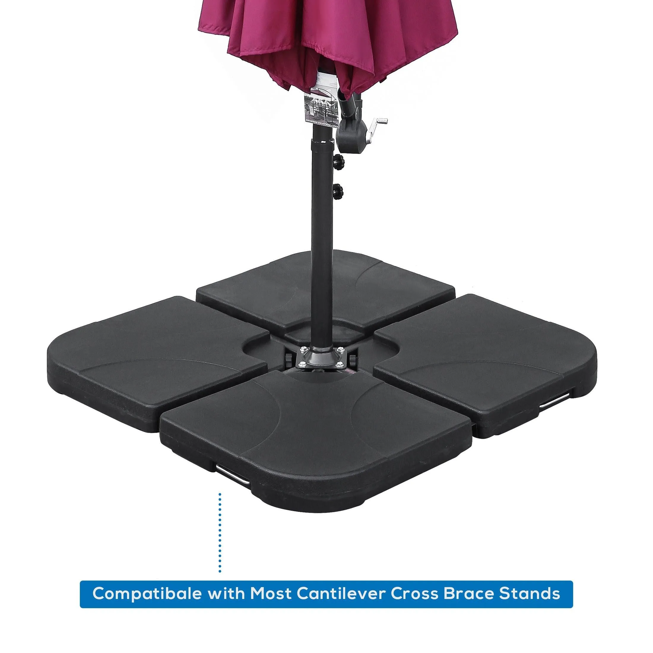 Alyn 4-Piece Cantilever Umbrella Base Weights