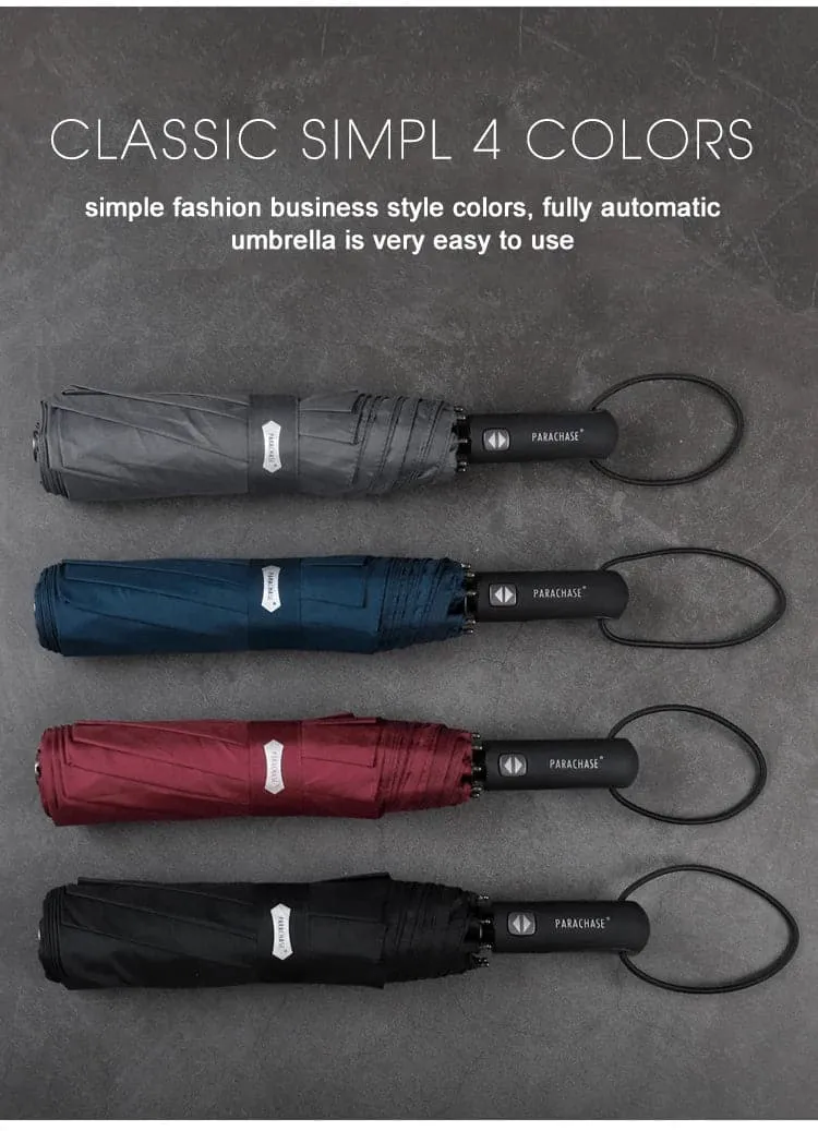 Big 122cm Windproof Umbrella with Automatic Open/Close