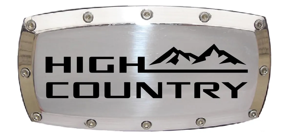 Chevrolet High Country Billet Hitch Cover