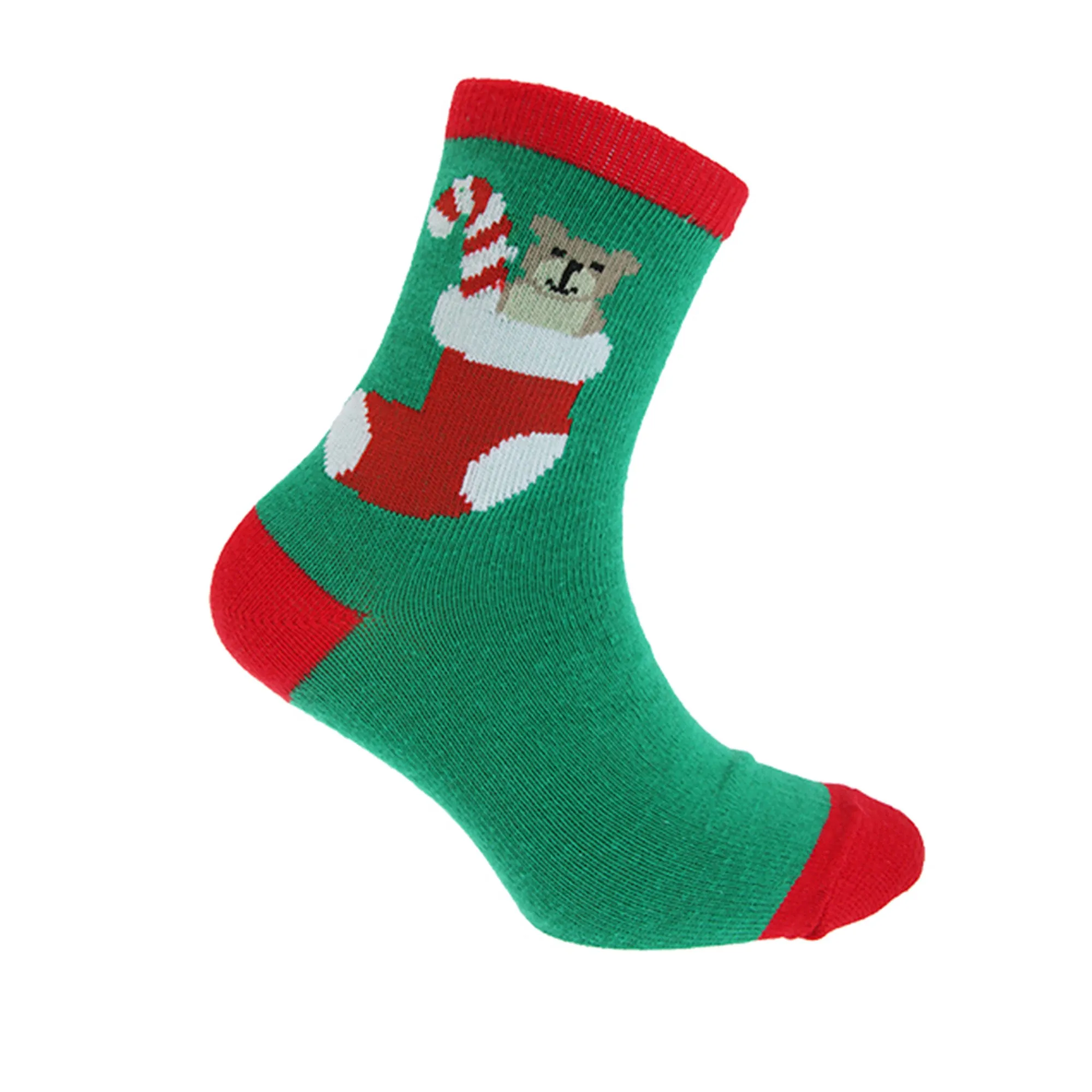 Childrens/Kids Unisex Christmas Novelty Socks (Pack Of 4)