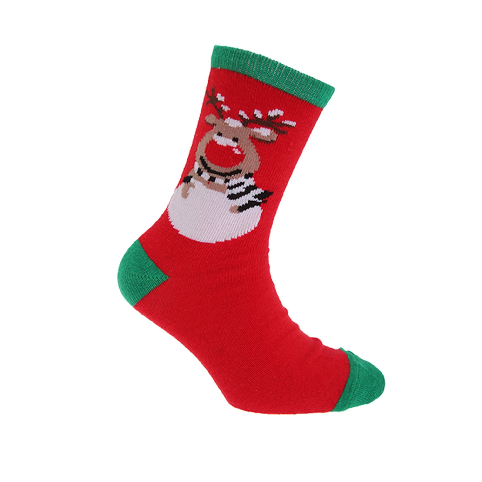 Childrens/Kids Unisex Christmas Novelty Socks (Pack Of 4)