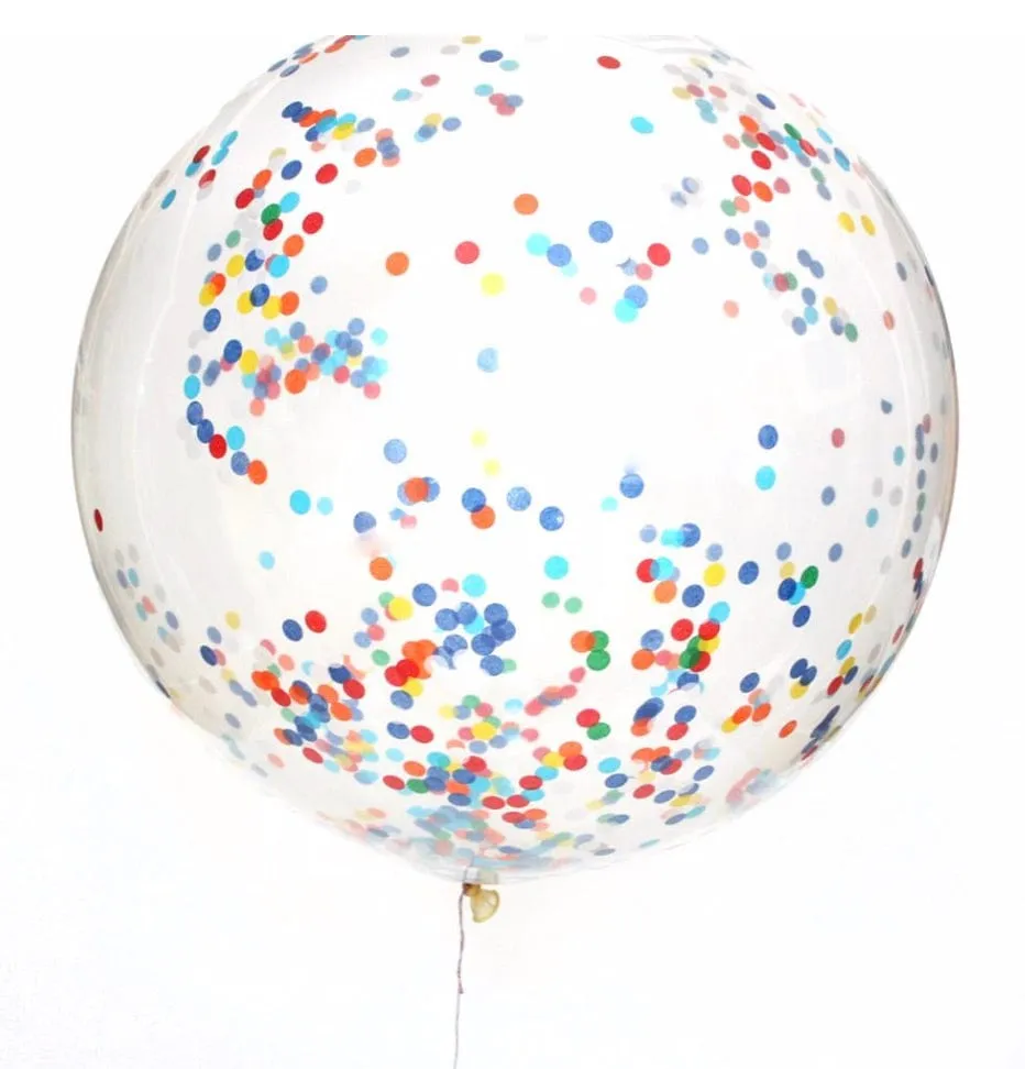 Classic Birthday Confetti Balloon