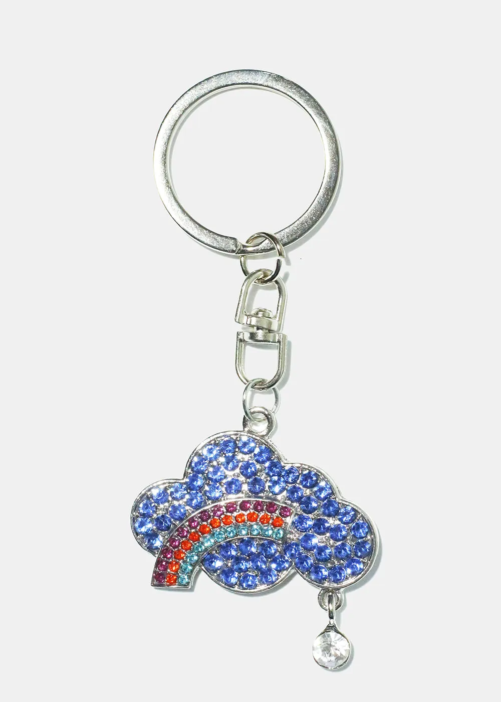 Cloud & Rainbow Keychain