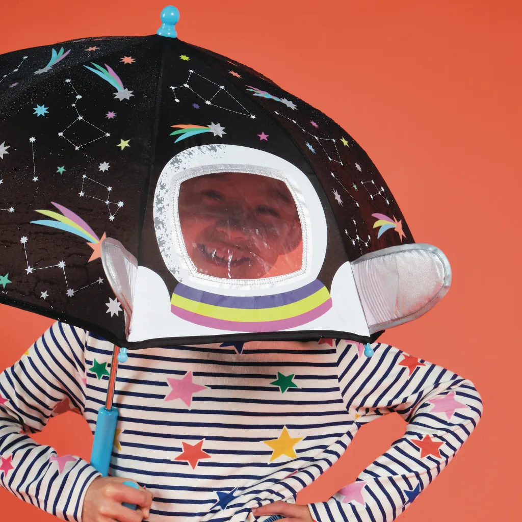Color Changing 3D Umbrella - Space