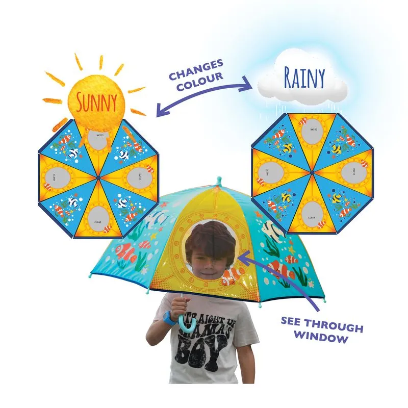 Colour Changing Umbrella Submarine