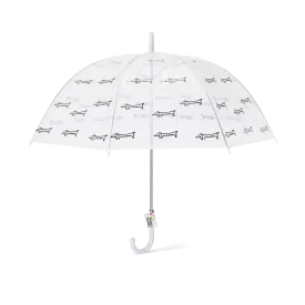 Dachshund Clear Umbrella