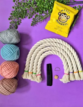 DIY 4 Piece Macrame Rainbow Kit | Do it Yourself Rainbow