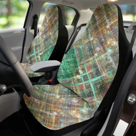 Earth Matrix Rainbow | Seat Covers | Yantrart Design