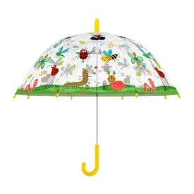 Fallen Fruits 70cm Transparent Insects Kids Umbrella