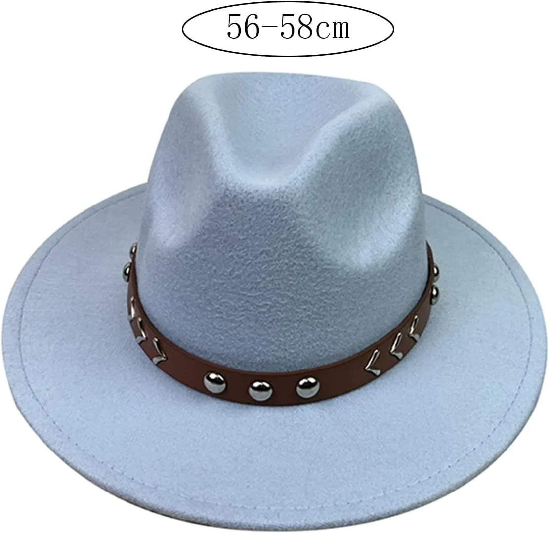 Fashionable Fedora Fedoras Men Wide for Women Dress Hat Women's and Hats Baseball Cap Fashion Cowboy Hat for Infant Boy