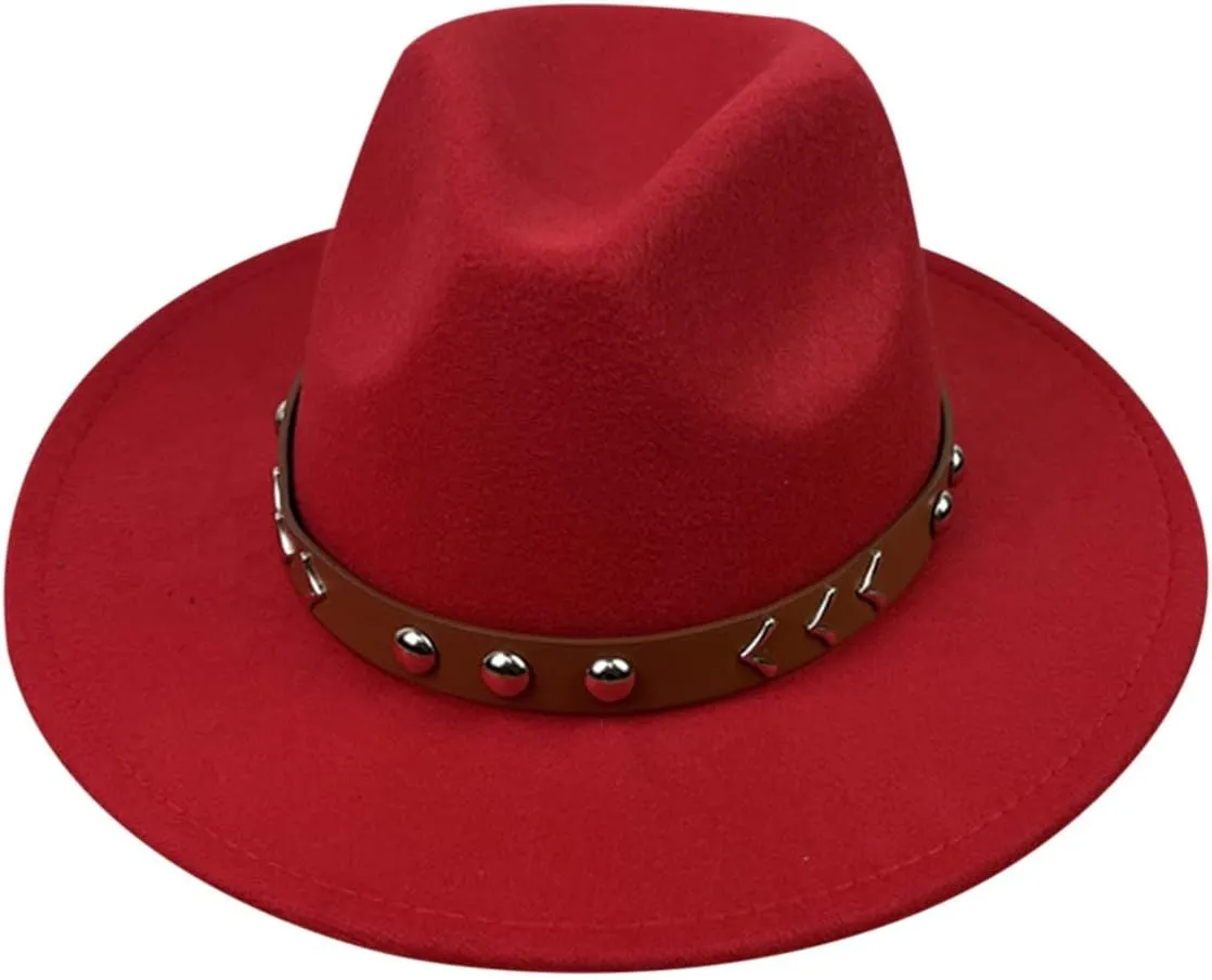Fashionable Fedora Fedoras Men Wide for Women Dress Hat Women's and Hats Baseball Cap Fashion Cowboy Hat for Infant Boy