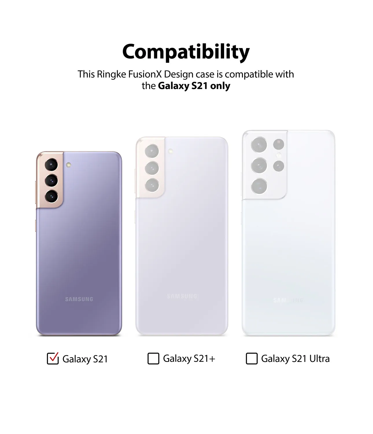 Galaxy S21 Case | Fusion-X Design