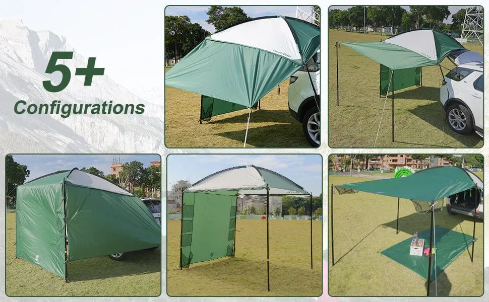 GeerTop Awning Canopy For Family Car Camping