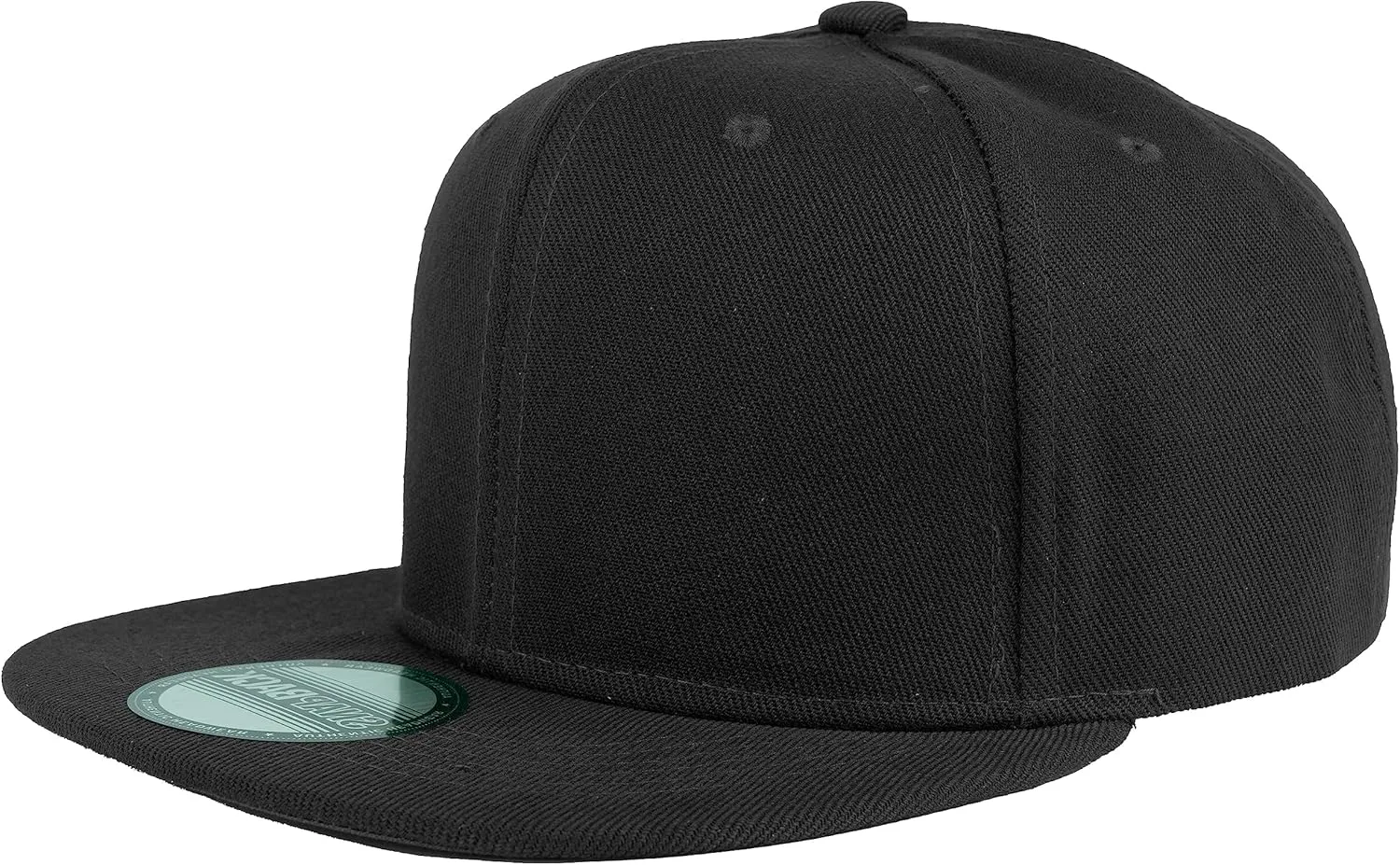 Gelante Snapback Hats for Men - Flat Bill Brim Baseball Cap Hat - Plain Blank Adjustable