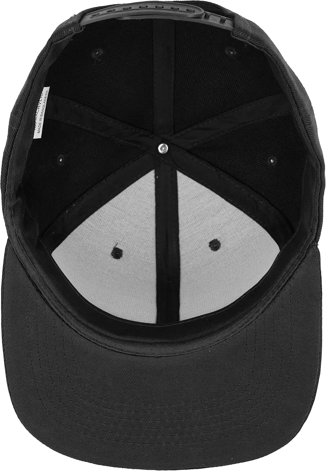 Gelante Snapback Hats for Men - Flat Bill Brim Baseball Cap Hat - Plain Blank Adjustable