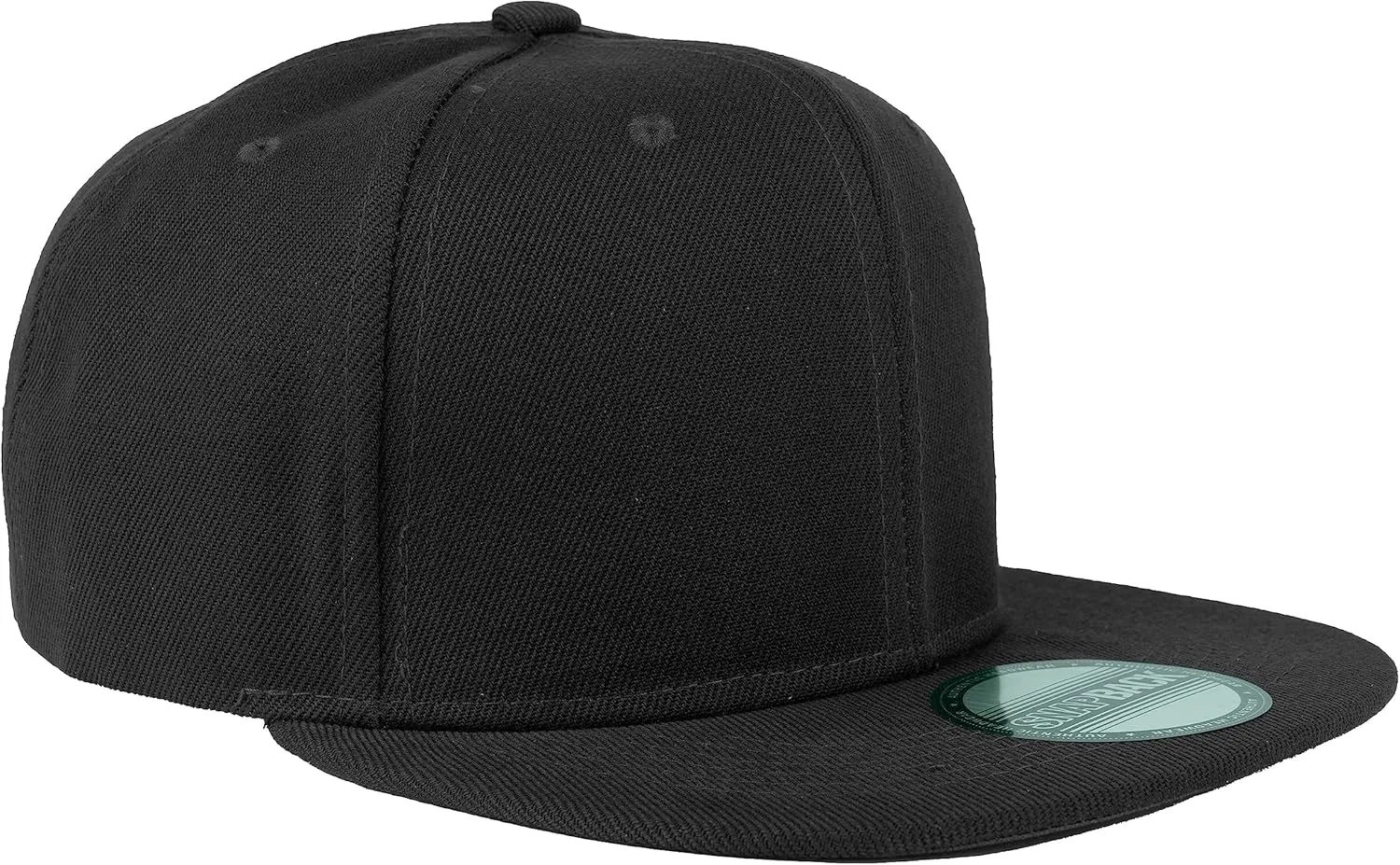 Gelante Snapback Hats for Men - Flat Bill Brim Baseball Cap Hat - Plain Blank Adjustable