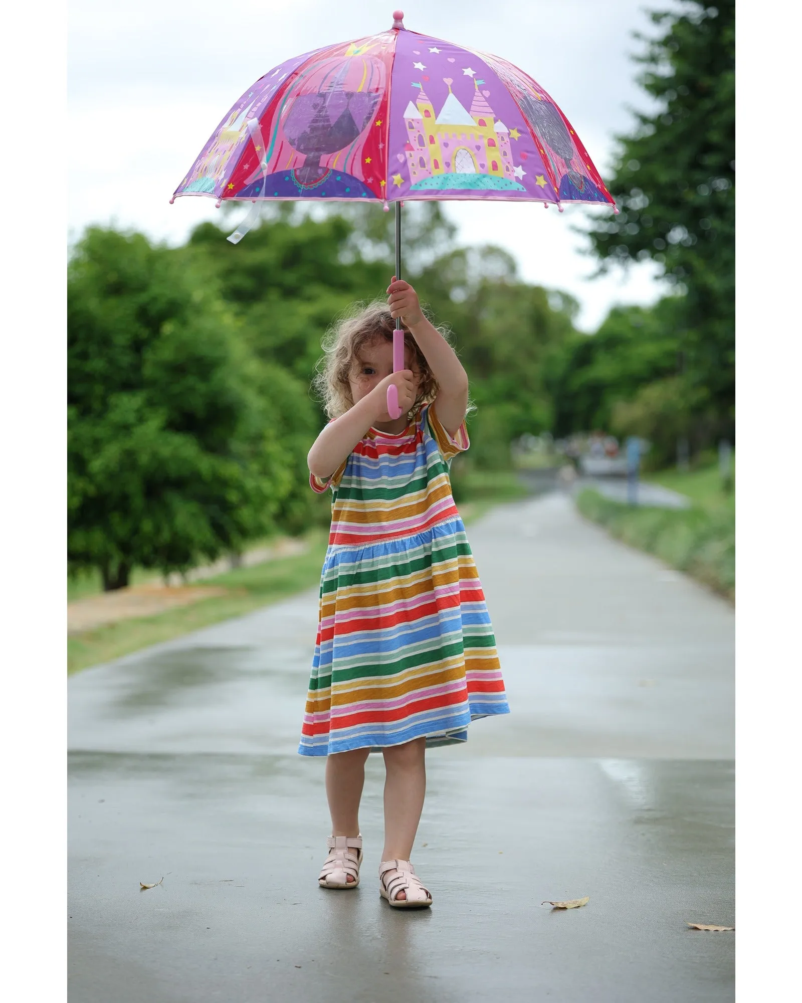 Gift Junction Colour Changing Dome Umbrella Priness