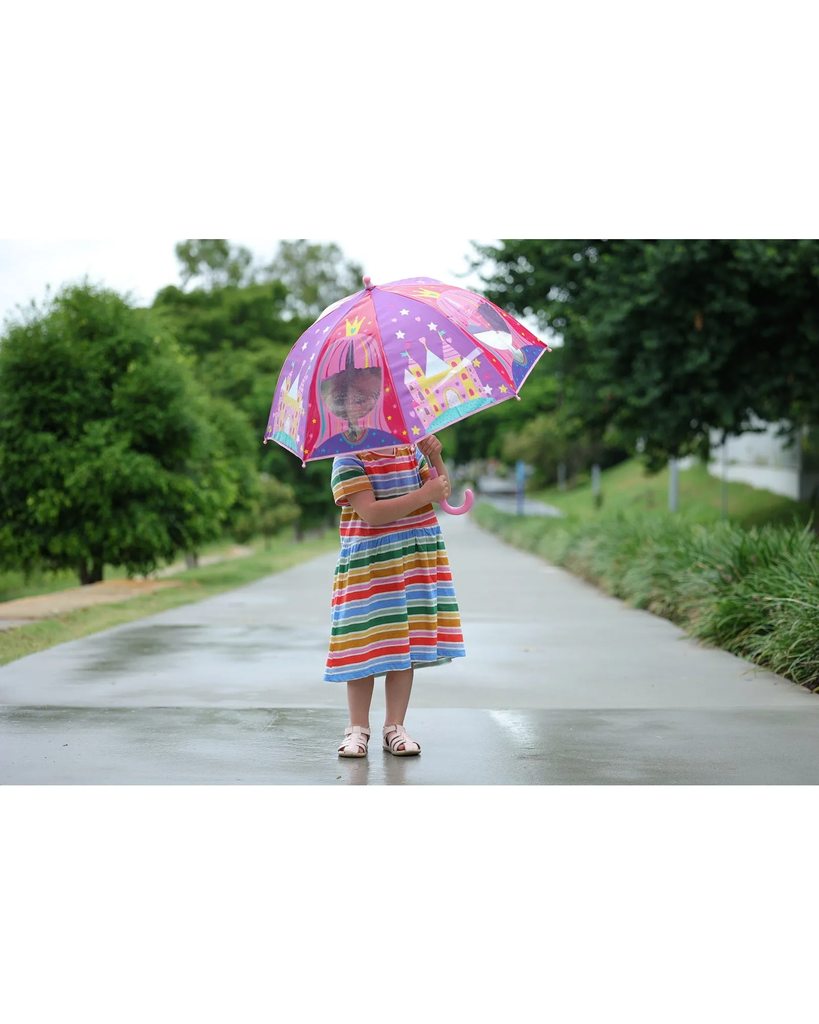 Gift Junction Colour Changing Dome Umbrella Priness