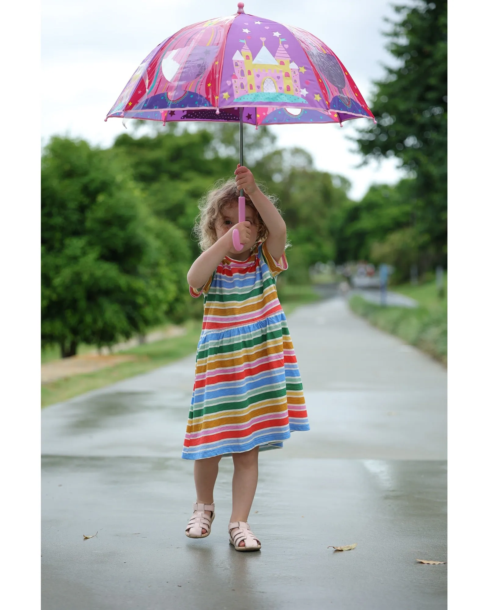 Gift Junction Colour Changing Dome Umbrella Priness