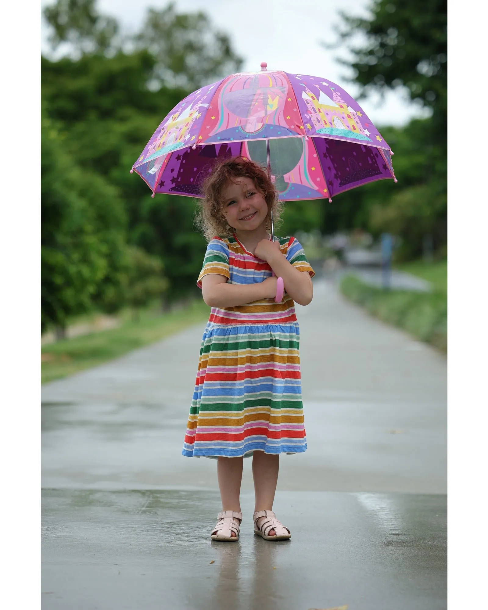 Gift Junction Colour Changing Dome Umbrella Priness