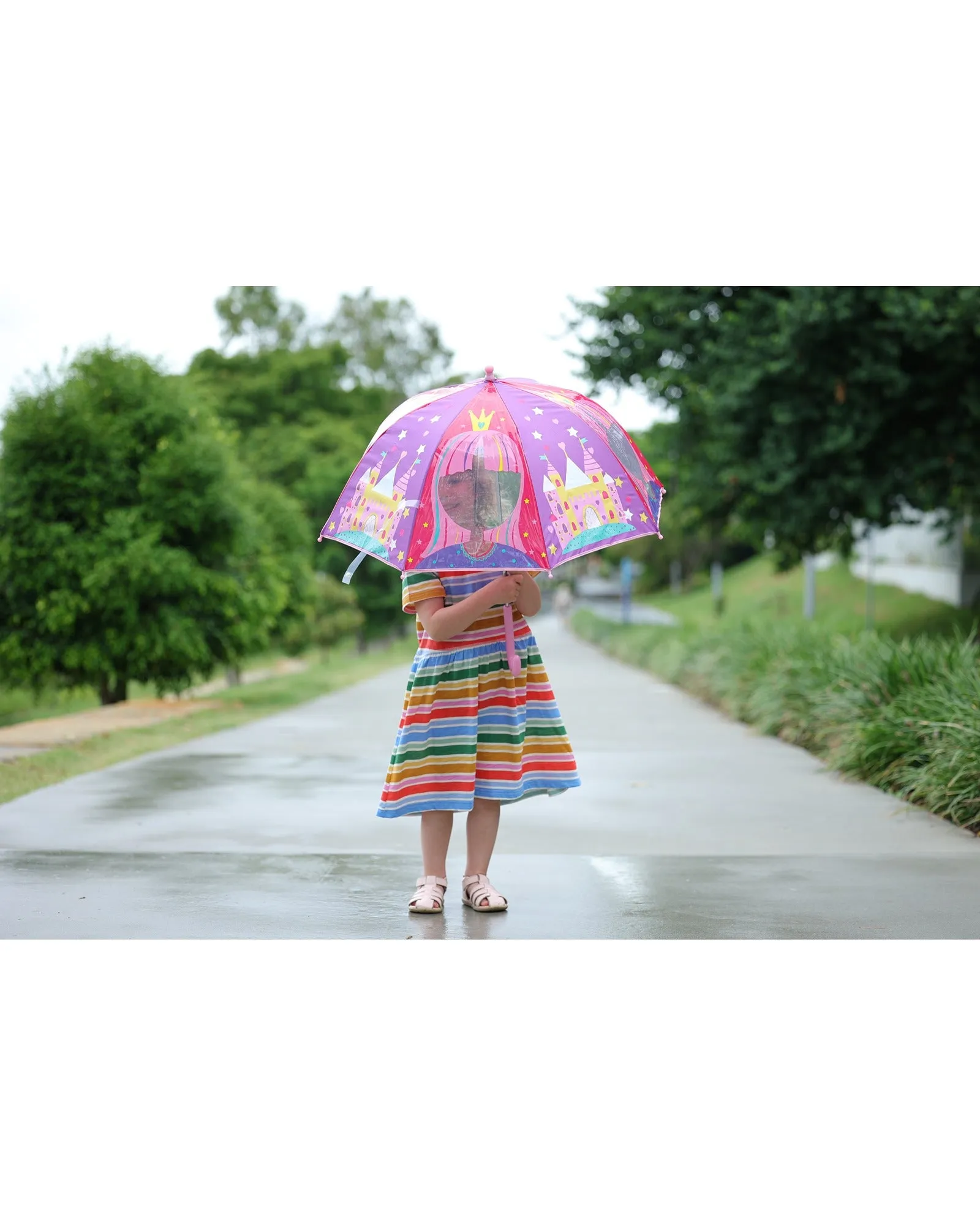 Gift Junction Colour Changing Dome Umbrella Priness
