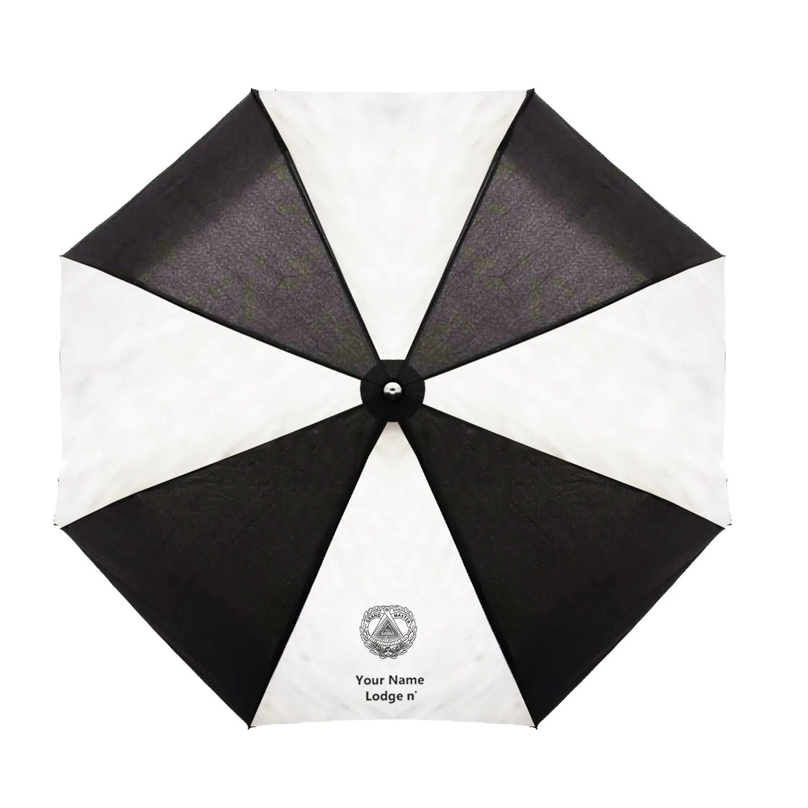 Grand Master Blue Lodge Umbrella - Three Folding Windproof