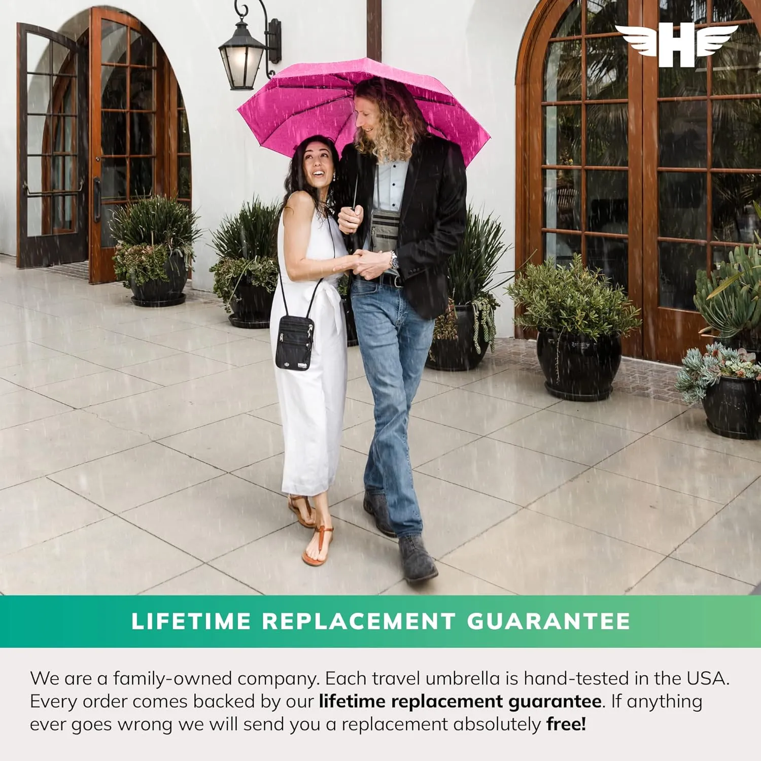 HERO Travel Umbrella ?C Windproof, Compact and Portable