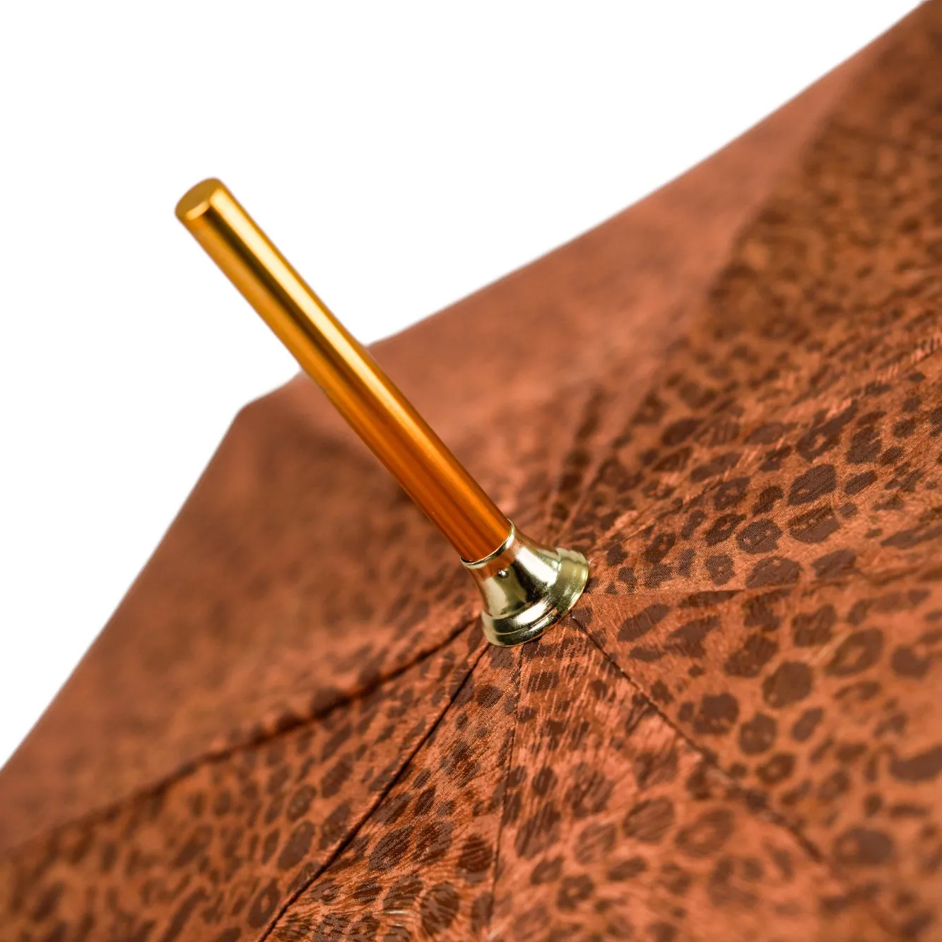 il Marchesato Umbrella with 24K Gold plated Cat Handle