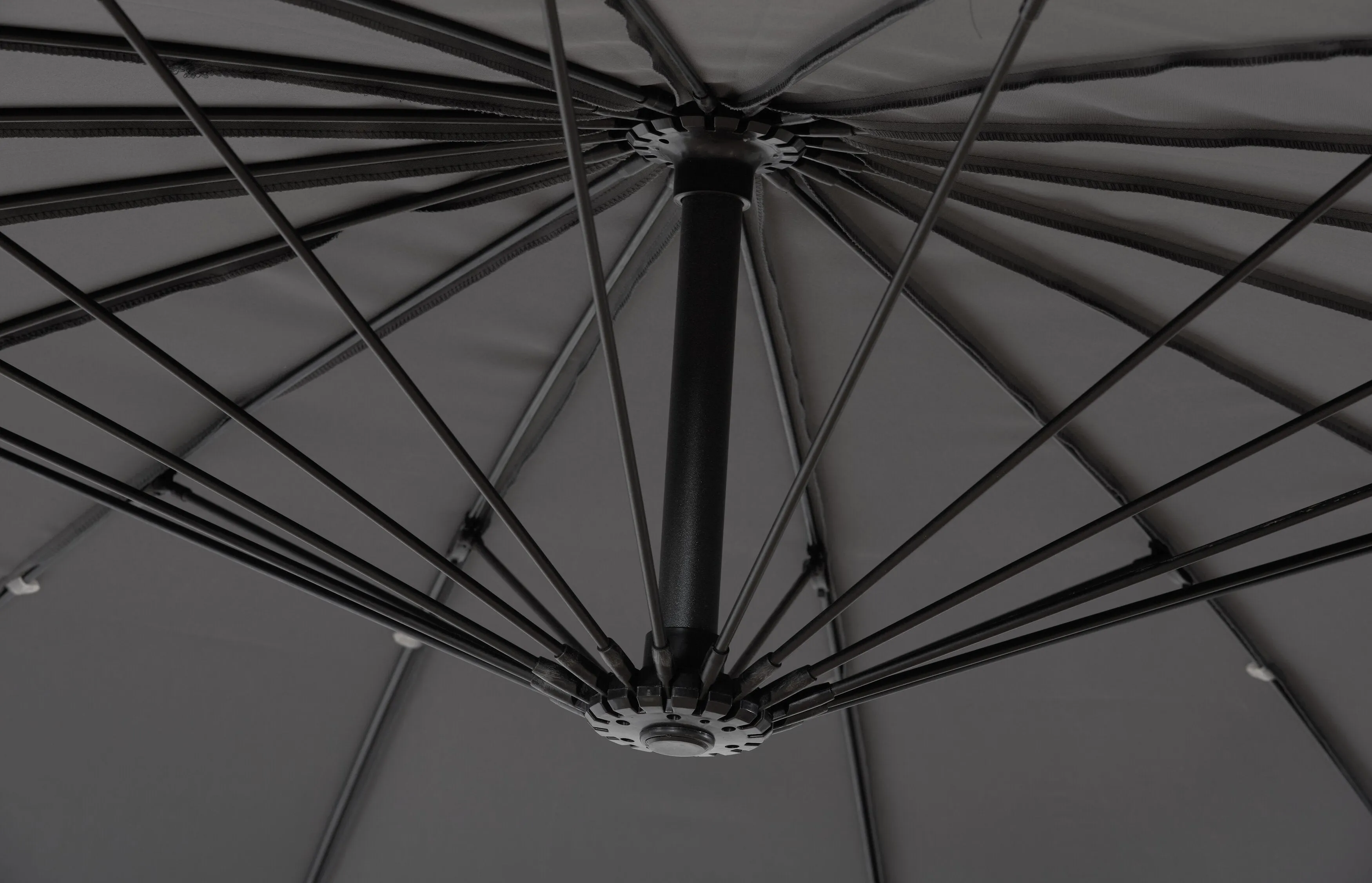 Jeju Patio Umbrella - Charcoal