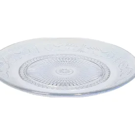 JK Home Decor Glass Plate Rainbow Luster
