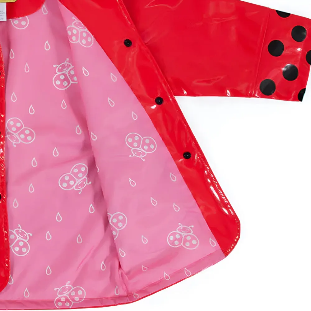 Kidorable Ladybug Raincoat & Umbrella
