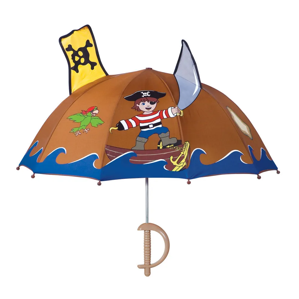 Kidorable Pirate Raincoat & Umbrella