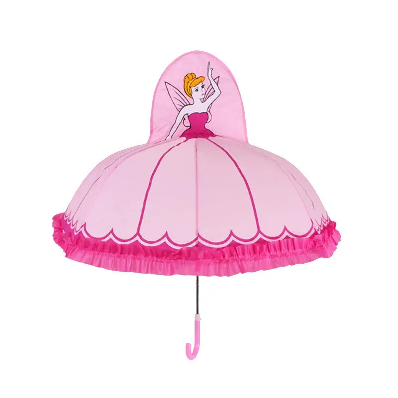 Kids Umbrella Cute Princess Children's Stick Umbrella