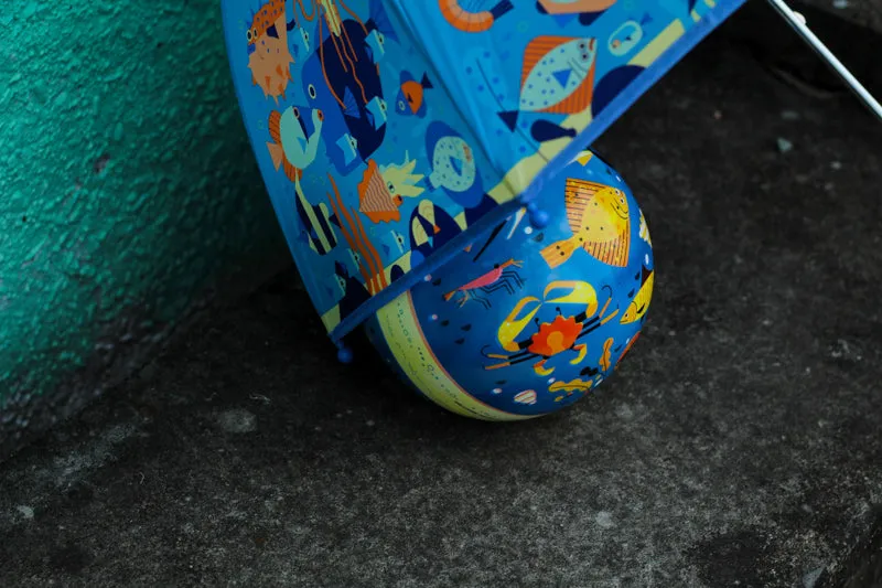 Kids Umbrella Seaworld Blue