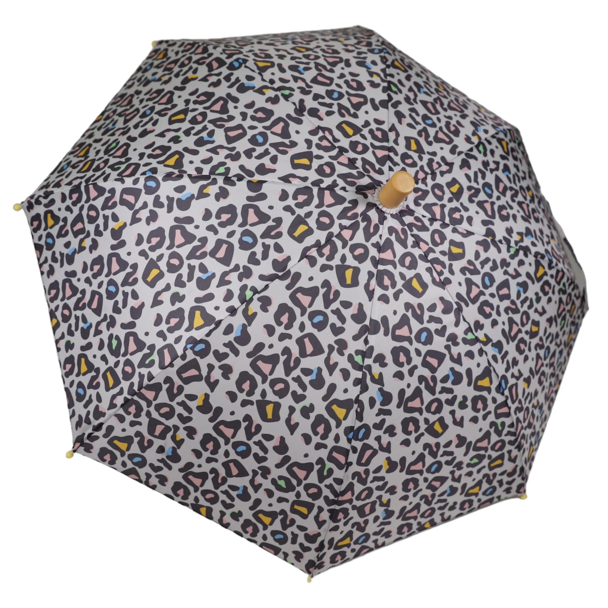 Leopard print umbrella