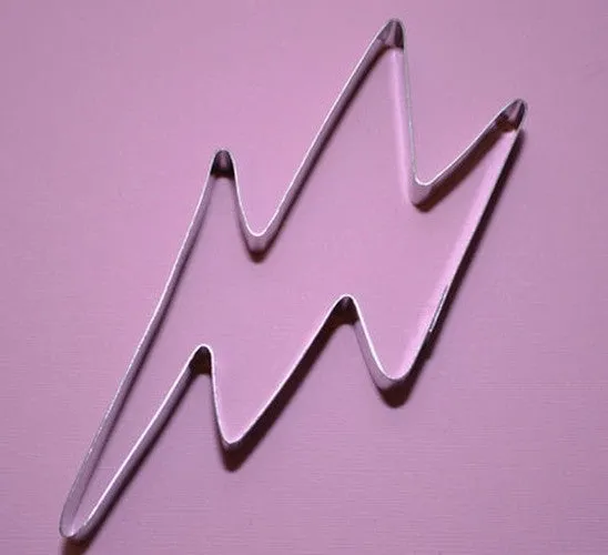 Lightning Bolt Cookie Cutter