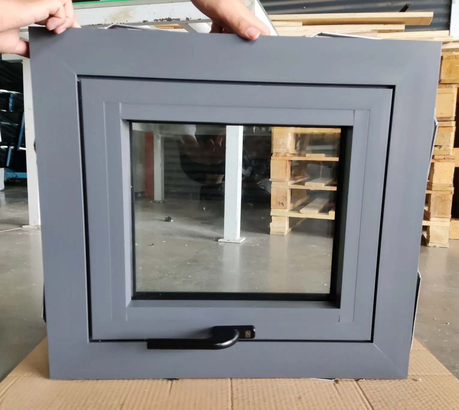 LVDUN aluminium window double and triple glazed awning window