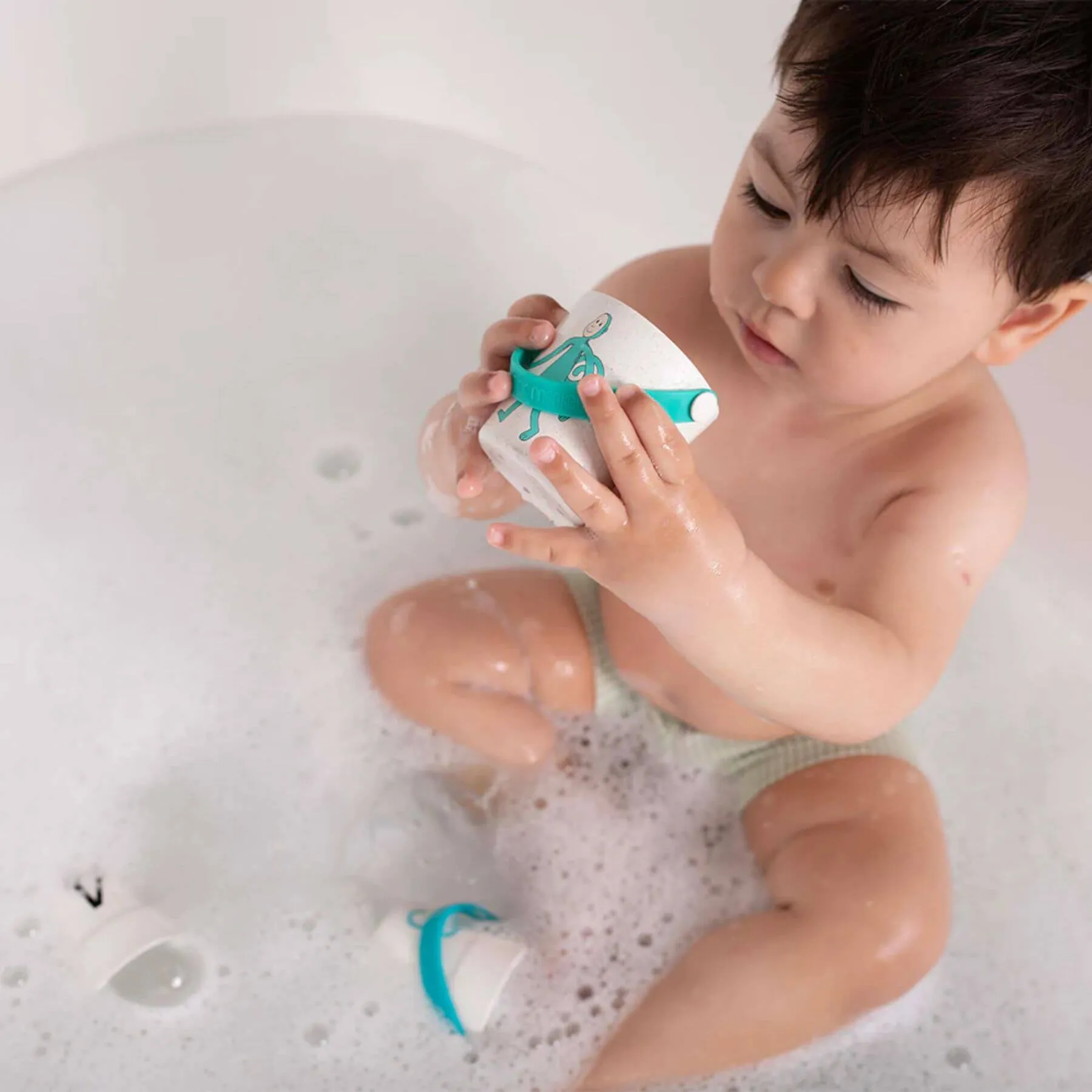 Matchstick Monkey Bathtime Bucket Set