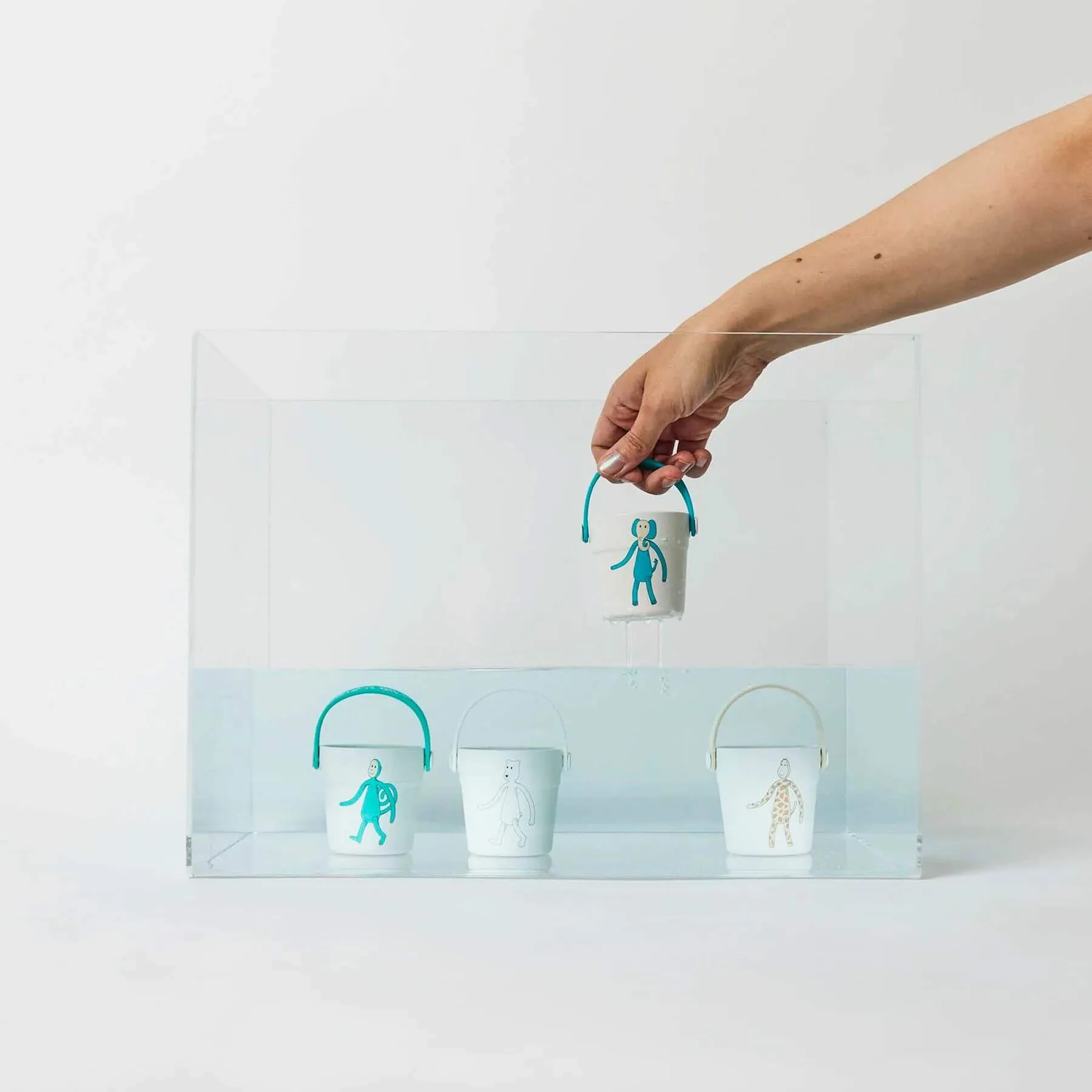 Matchstick Monkey Bathtime Bucket Set