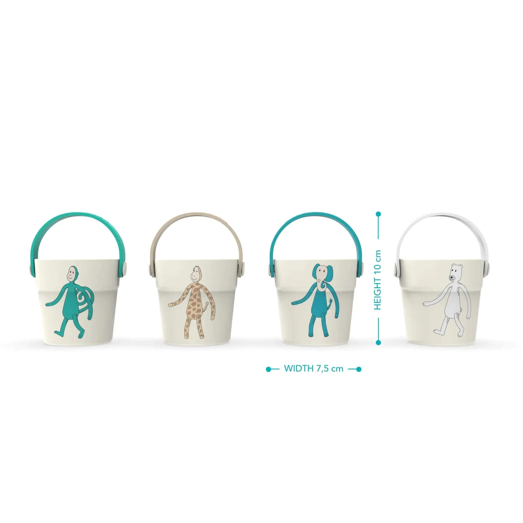Matchstick Monkey Bathtime Bucket Set