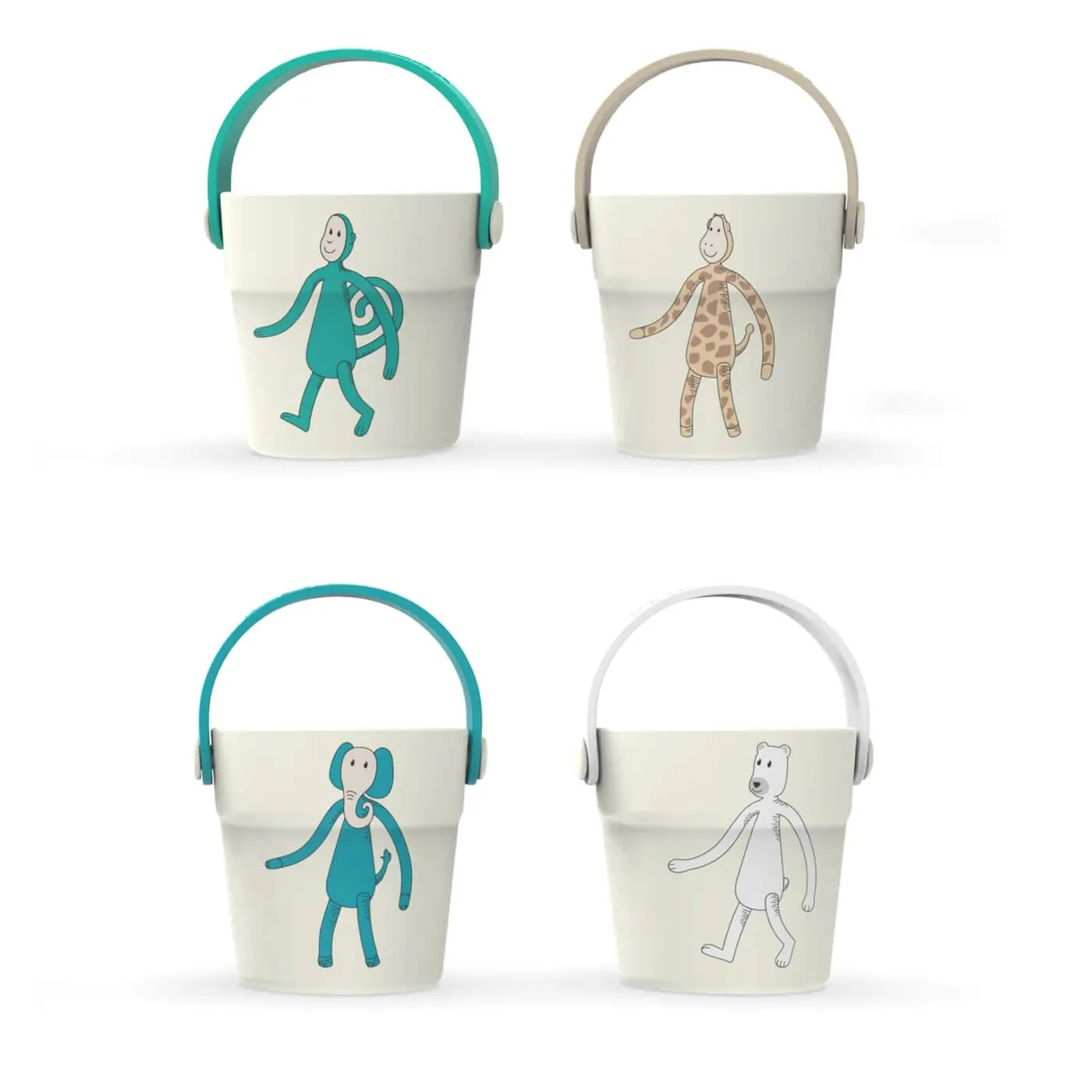 Matchstick Monkey Bathtime Bucket Set