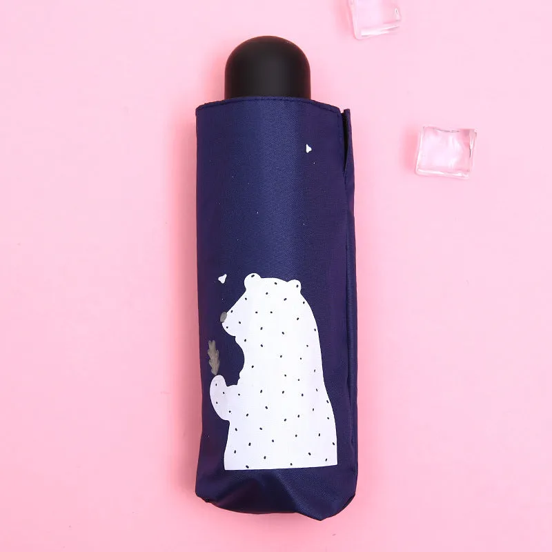 Mini Sun Umbrella, Rain Or Shine, Sun Protection, Anti-Uv, Soft Umbrella