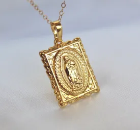 Our Lady of Guadalupe Icon Necklace